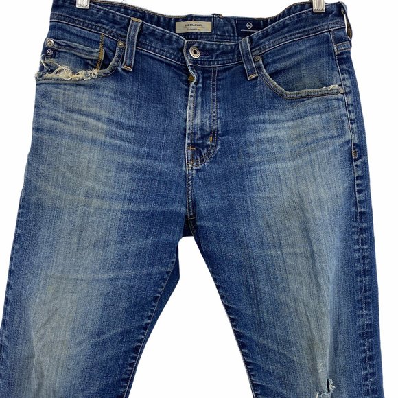 AG Adriano Goldschmied Men's Casual The Graduate T - Picture 2 of 7